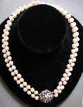 Wonderful Pearl And Diamond Choker Wonderful Pearl And Diamond Choker